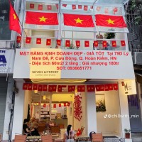 MẶT BẰNG KINH DOANH ĐẸP - GIÁ TỐT  Tại P. Cửa Đông, Q. Hoàn Kiếm