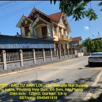 VỊ TRÍ ĐẸP - ĐẦU TƯ SINH LỜI - Cần Bán Đất Mặt Đường Trung nghĩa, Phường Hợp Đức, Đồ Sơn, Hải Phòng