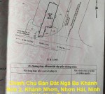 Chính Chủ Bán Đất Ngã Ba Khánh Sơn 2, Khánh Nhơn, Nhơn Hải, Ninh Hải, Ninh Thuận.