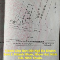 Chính Chủ Bán Đất Ngã Ba Khánh Sơn 2, Khánh Nhơn, Nhơn Hải, Ninh Hải, Ninh Thuận.