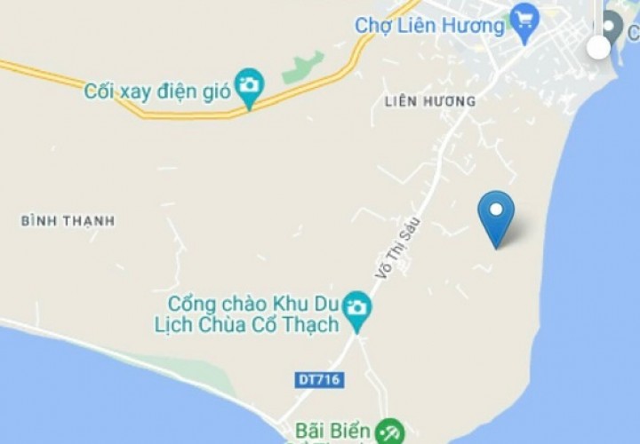 ĐẤT ĐẸP – GIÁ ĐẦU TƯ CÓ 1 KHÔNG 2 TẠI  Thị Trấn Liên Hương, Tuy Phong