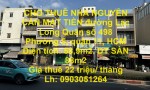 CHO THUÊ NHÀ NGUYÊN CĂN MẶT TIỀN đường Lạc Long Quân số 498 Phường 5, quận 11, HCM