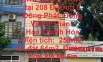 CHÍNH CHỦ BÁN  CĂN NHÀ 3 TẦNG  tại 208 Đường 5 Đông Phát, Đông Vệ,TP Thanh Hoá,Thanh Hóa