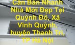 NHÀ ĐẸP - GIÁ TỐT - CHÍNH CHỦ Cần Bán Nhanh Nhà Mới Đẹp Tại Vĩnh Quỳnh,Huyện Thanh Trì, TP Hà Nội