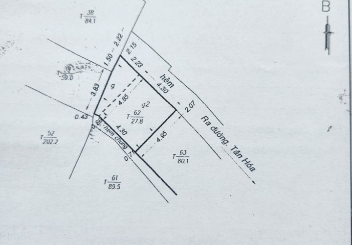 CHÍNH CHỦ Cần Bán Nhà Vị Trí Đẹp Tại Tân Hóa, Phường 14, Quận 6, TP Hồ Chí Minh Chỉ 3,2 Tỷ