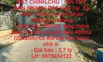 ĐẤT CHÍNH CHỦ - GIÁ TỐT BÁN NHANH ĐẤT Đẹp Tại  Xã Vĩnh Thành, Huyện Châu Thành, An Giang