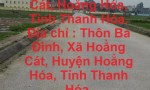 Chính Chủ Bán Nhanh 2 Lô Đất Đầu Ve Tại Hoằng Cát, Hoằng Hóa, Tỉnh Thanh Hóa.