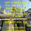 HOT !!! NHÀ Chính Chủ - Giá Tốt - Cần Bán Nhà Tại LẠC LONG QUÂN, Phường 10, Quận 11, HCM