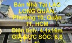 HOT !!! NHÀ Chính Chủ - Giá Tốt - Cần Bán Nhà Tại LẠC LONG QUÂN, Phường 10, Quận 11, HCM