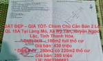 ĐẤT ĐẸP – GIÁ TỐT- Chính Chủ Cần Bán 2 Lô QL 15A Tại Ngọc Lặc, Thanh Hóa.