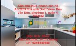 Cần cho thuê nhanh căn hộ A3-2209 Toà nhà Gold View- Bến Vân Đồn, Q4, TPHCM