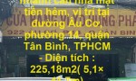 CHÍNH CHỦ cần bán nhanh căn nhà mặt tiền hẻm, vị trí tại phường 14, quận Tân Bình, TPHCM