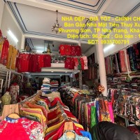 NHÀ ĐẸP - GIÁ TỐT - CHÍNH CHỦ Cần Bán Gấp Nhà Mặt Tiền Thuỷ Xưởng, Phương Sơn, TP Nha Trang, Khánh Hoà.