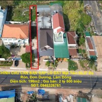 ĐẤT ĐẸP – GIÁ ĐẦU TƯ - CHÍNH CHỦ CẦN BÁN GẤP LÔ ĐẤT Mặt Tiền QL27 Đơn Dương, Lâm Đồng