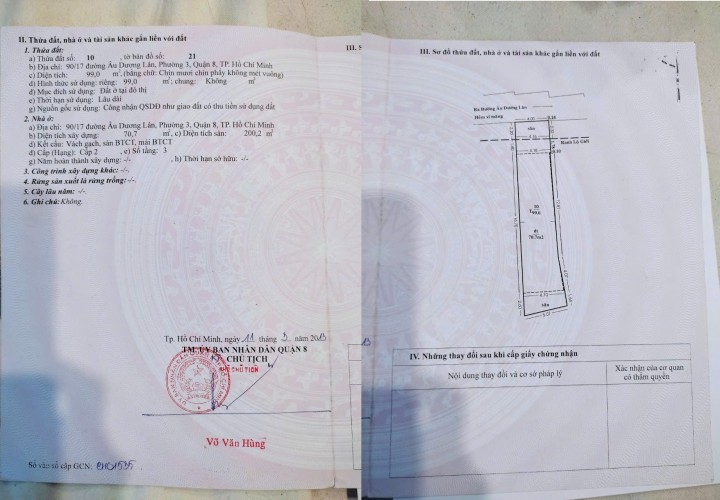 NHÀ ĐẸP - GIÁ TỐT -  CHÍNH CHỦ Cần Bán Nhanh Căn Nhà Đẹp Vị Trí Tại Quận 8, TP HCM