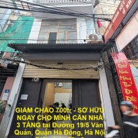 GIẢM CHÀO 700tr - SỞ HỮU NGAY CHO MÌNH CĂN NHÀ 3 TẦNG tại 19/5 VĂN QUÁN, HÀ ĐÔNG