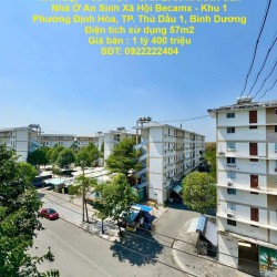 NHÀ ĐẸP - GIÁ TỐT - CẦN BÁN NHANH Căn Nhà Ở An Sinh Xã Hội Becamx - Khu 1 Định Hòa, Thủ Dầu Một