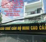 Chính Chủ Cần Bán MINI HOUSE “13 PHÒNG” CAO CẤP FULL NỘI THẤT -Trần Phú, Cái Khế, Ninh Kiều, Cần Thơ