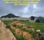 Đất VỊ TRÍ ĐẸP - GIÁ TỐT - Chính Chủ Bán 10 Lô Đất Phường 12, TP Đà Lạt, Lâm Đồng