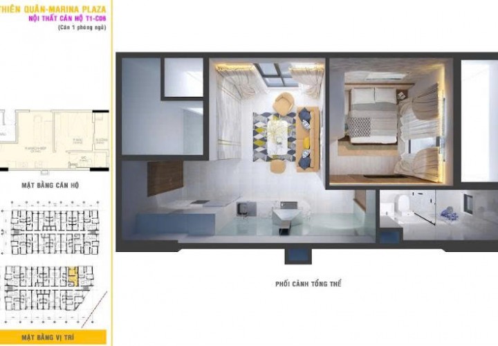 THIÊN QUÂN MARINA PLAZA – Chung cư tháp đôi 23 tầng hiếm hoi được phê duyệt cao tầng tại Ninh Kiều