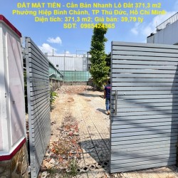 ĐẤT ĐẸP - GIÁ TỐT - Cần Bán Nhanh Lô Đất Phường Hiệp Bình Chánh, TP Thủ Đức, Hồ Chí Minh