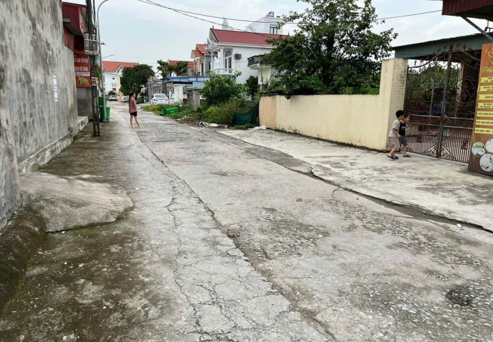 ĐẤT CHÍNH CHỦ - MẶT TIỀN - Xã An Hoà, Huyện An Dương, TP Hải Phòng