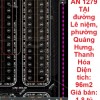 HOT HOT - CẦN BÁN LÔ ĐẤT DỰ ÁN 1279 TẠI đường Lê niệm, phường Quảng Hưng, Thanh Hóa