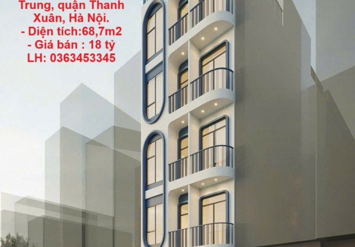 BÁN NHÀ CĂN HỘ , TẠO RA DÒNG TIỀN LUÔN. Toạ Lạc Tại Phố Hoàng Văn Thái, Quận Thanh Xuân, Hà Nội.