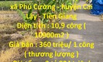 ĐẤT ĐẸP - GIÁ TỐT - Cần Bán Lô Đất Vị Trí Đẹp Tại xã Phú Cường - huyện Cai Lậy - Tiền Giang