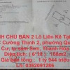CHÍNH CHỦ BÁN 2 Lô Liền Kề Tại Khu TĐC Cường Thịnh 2 - Quảng Cư - tp Sầm Sơn - Thanh Hóa