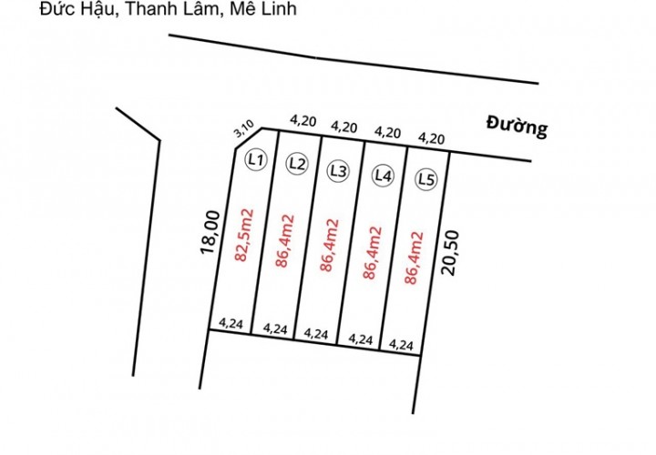 ĐẤT ĐẸP - GIÁ TỐT - Cần Bán Nhanh Lô Đất Tặng Nhà 3 Tầng Tại Thanh Lâm, Mê Linh, Hà Nội