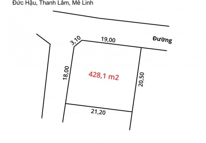 ĐẤT ĐẸP - GIÁ TỐT - Cần Bán Nhanh Lô Đất Tặng Nhà 3 Tầng Tại Thanh Lâm, Mê Linh, Hà Nội