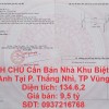 CHÍNH CHỦ Cần Bán Nhà Khu Biệt Thự Việt Anh Tại P. Thắng Nhì, TP Vũng Tàu