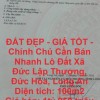 ĐẤT ĐẸP - GIÁ TỐT - Chính Chủ Cần Bán Nhanh Lô Đất Xã Đức Lập Thượng, Đức Hòa, Long An
