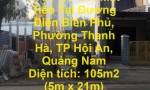 CHÍNH CHỦ CẦN BÁN  LÔ Đất Mặt Tiền Tại Đường Điện Biên Phủ, Phường Thanh Hà, TP Hội An, Quảng Nam