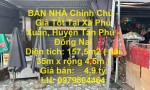 BÁN NHÀ Chính Chủ - Giá Tốt Tại Xã Phú Xuân, Huyện Tân Phú - Đồng Nai