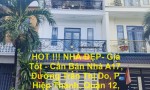 HOT !!! NHÀ ĐẸP- Giá Tốt - Cần Bán Nhà A17, Đường Trần Thị Do, P. Hiệp Thành, Quận 12, HCM