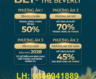 Bán Căn Hộ CC Tại Dự án The Beverly - Vinhomes Ocean Park, Xã Đa Tốn, Gia Lâm, Hà Nội ĐT 0866941889