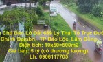 Chính Chủ Bán Lô Đất 689 Lý Thái Tổ Trục Đường Chính Đambri,  TP Bảo Lộc, Lâm Đồng