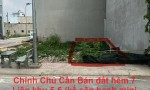 Chính Chủ Cần Bán đất hẻm 7 Liên khu 5-6 (kế sân banh mini Cây Cám) - BÌNH HƯNG HOÀ B - BÌNH TÂN