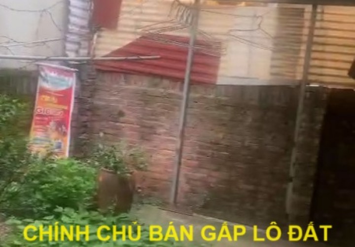 CHÍNH CHỦ BÁN GẤP LÔ ĐẤT ĐẸP  TẠI Đường Làng Đoan Khê, Xã Lạc Đạo, Văn Lâm, Hưng Yên