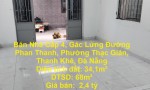 Bán Nhà Cấp 4, Gác Lửng Đường Phan Thanh, Phường Thạc Gián, Thanh Khê, Đà Nẵng