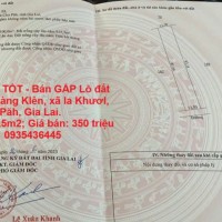 ĐẤT ĐẸP - GIÁ TỐT - Bán GẤP Lô đất tiềm năng tại Làng Klên, xã Ia Khươl, Chư Păh, Gia Lai.