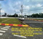 ĐẤT ĐẸP - GIÁ TỐT - Cần Bán Nhanh Lô Đất Vị Trí Đắc Địa Tại Phúc Lộc, Sơn Tây, thành phố Hà Nội