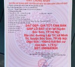 ĐẤT ĐẸP- GIÁ TỐT CẦN BÁN GẤP LÔ ĐẤT vị trí tại huyện Sóc Sơn, TP Hà Nội