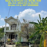 ĐẤT ĐẸP - GIÁ TỐT - Bán GẤP Lô Đất Tiềm Năng Tại Xã Phước Lộc, Nhà Bè, HCM