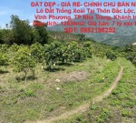 ĐẤT ĐẸP - GIÁ RẺ- CHÍNH CHỦ BÁN Nhanh Lô Đất Trồng Xoài Tại Vĩnh Phương, Nha Trang, Khánh Hòa