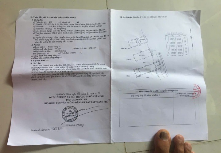 CHÍNH CHỦ CẦN BÁN Bán Nhà - Đất Xã Tân Kiên, Huyện Bình Chánh - TP Hồ Chí Minh