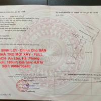 ĐẦU TƯ SINH LỜI - Chính Chủ BÁN DÃY NHÀ TRỌ MỚI XÂY - FULL KHÁCH- An Lão, Hải Phòng