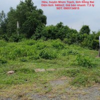 LÔ ĐẤT VỊ TRÍ ĐẸP – GIÁ TỐT - Chính Chủ Cần Bán Nhanh lô đất tiềm năng huyện Nhơn Trạch, Đồng Nai